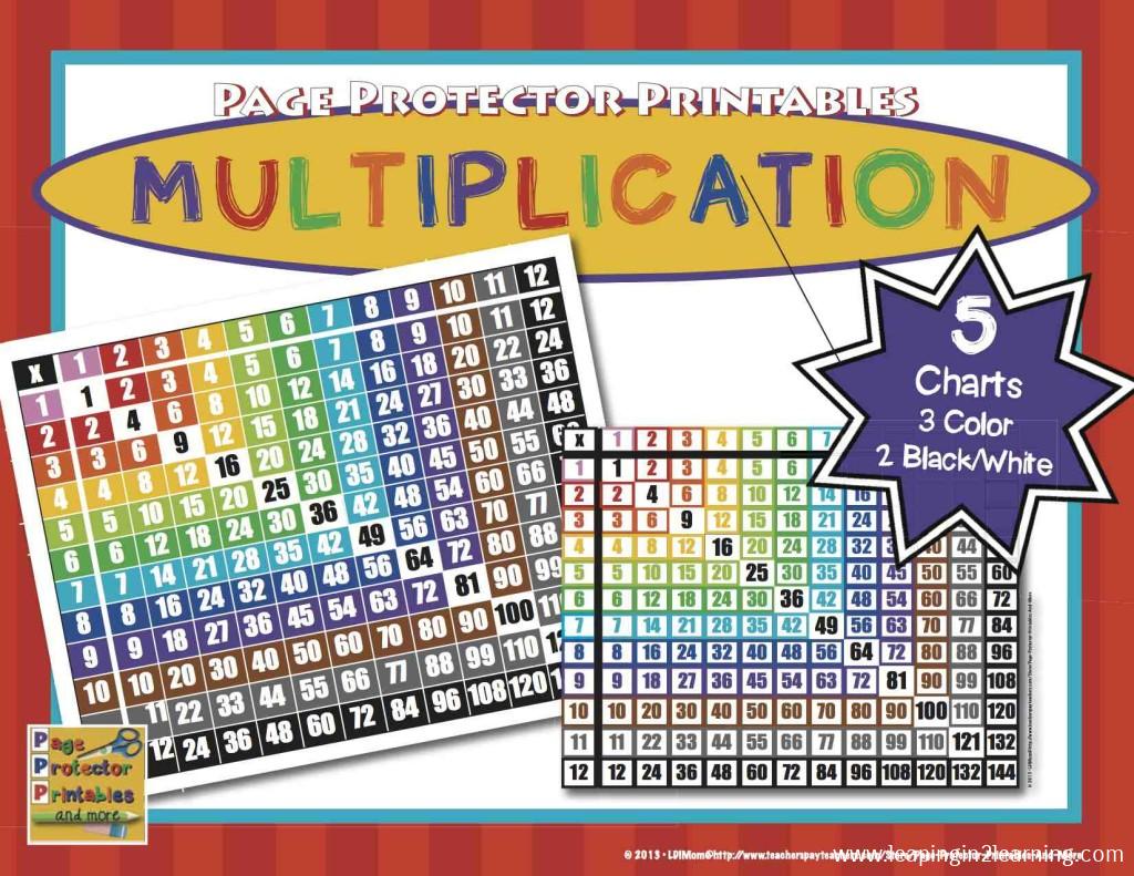 MultiplicationTableto12COVER